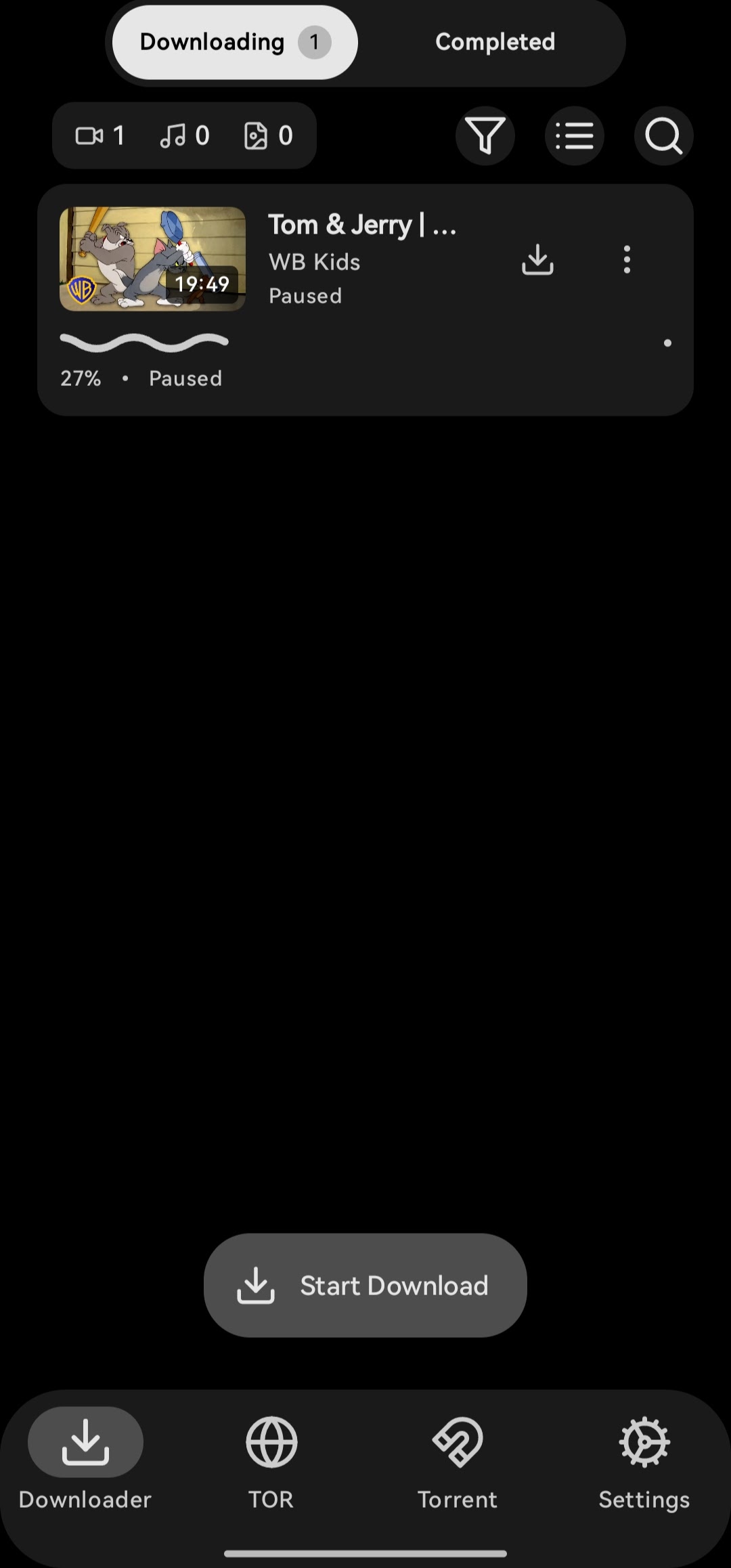 Paused List